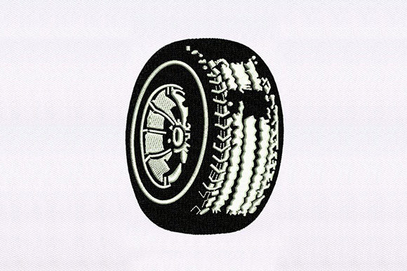Black Rubber Wheel Embroidery Review