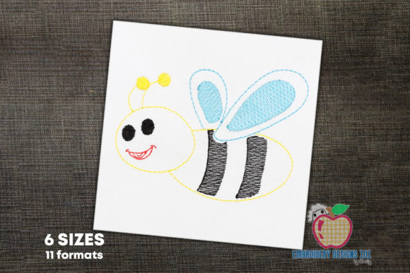 Cartoon Bumblebee Quick Stitch Embroidery Review