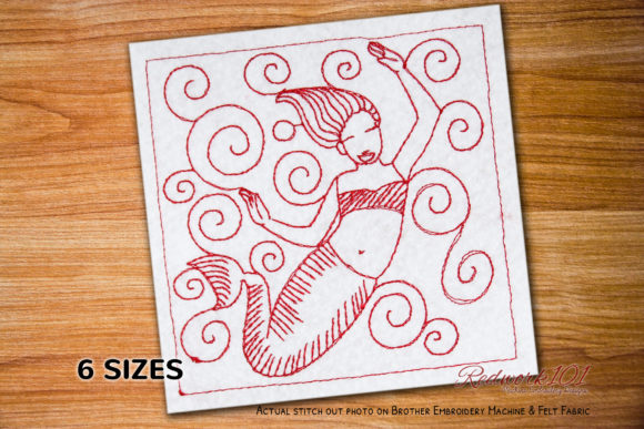 Dancing Mermaid Pattern Redwork: A Designer’s Honest Review for Personalized Gifts