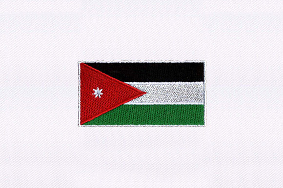 Flag of Jordan Embroidery Design Review