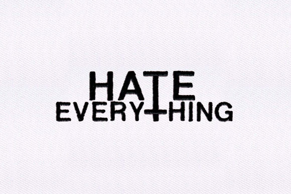 Hate Everything Text – Embroidery Designer Review