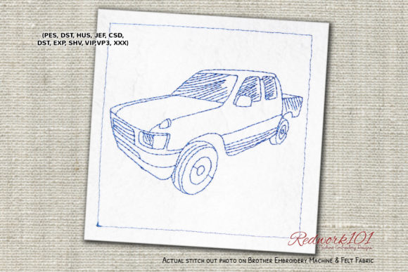 Pickup Truck Bluework: A Designer's Seasonal Review