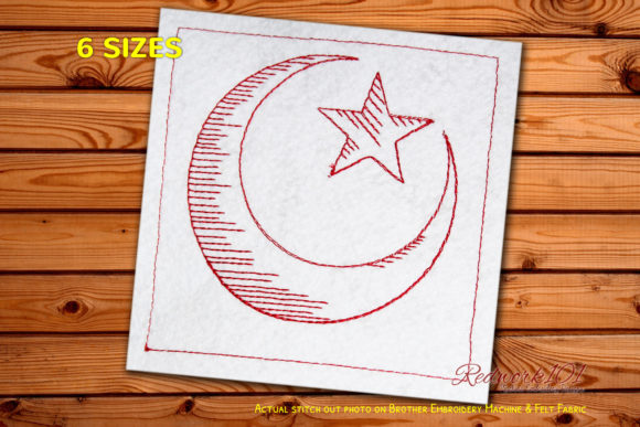 Star and Crescent Bluework Design Review for Seasonal Selling