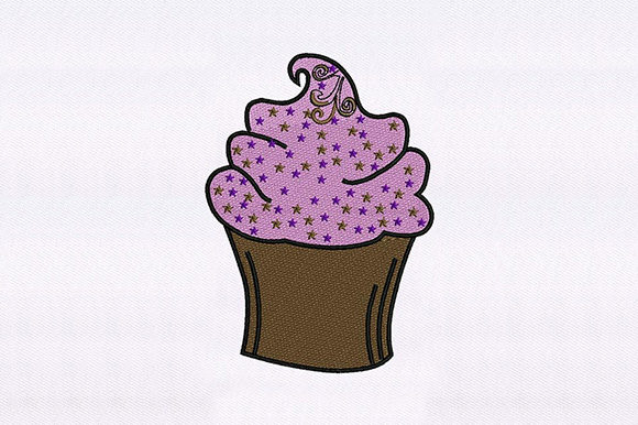Sweet Pink Cupcake Design